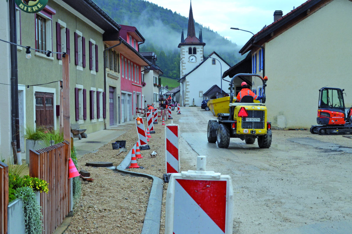 Un grand chantier routier