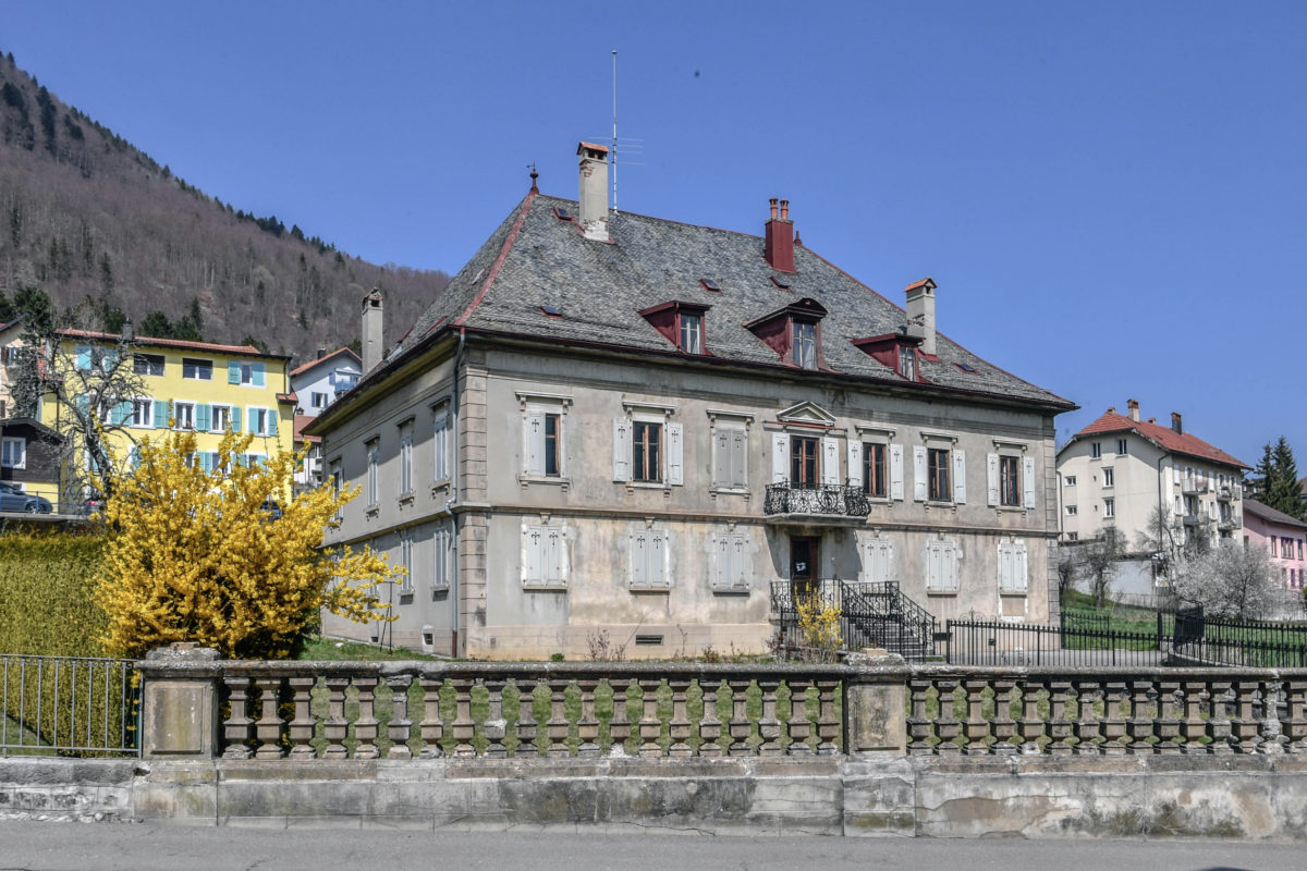 La Villa Robertia à Vallorbe est désormais classée
